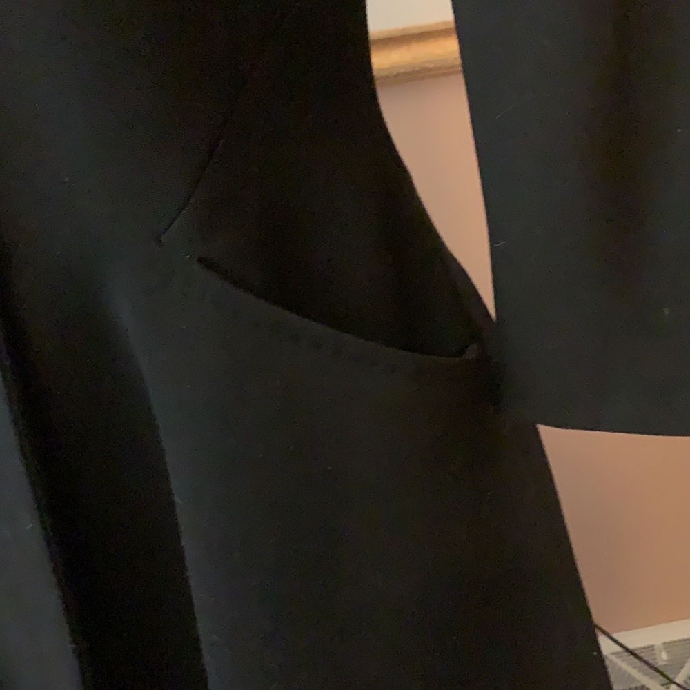 1940’s to 1950s Black Dress coat. The Quality!! So Flattering! - Picture 2 of 6